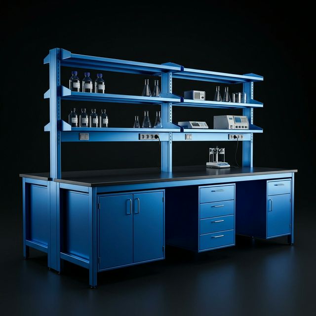 Paarvedan EMS Lab Table Rack